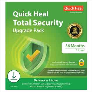 Quick Heal Total Security Renewal Upgrade Gold Pack